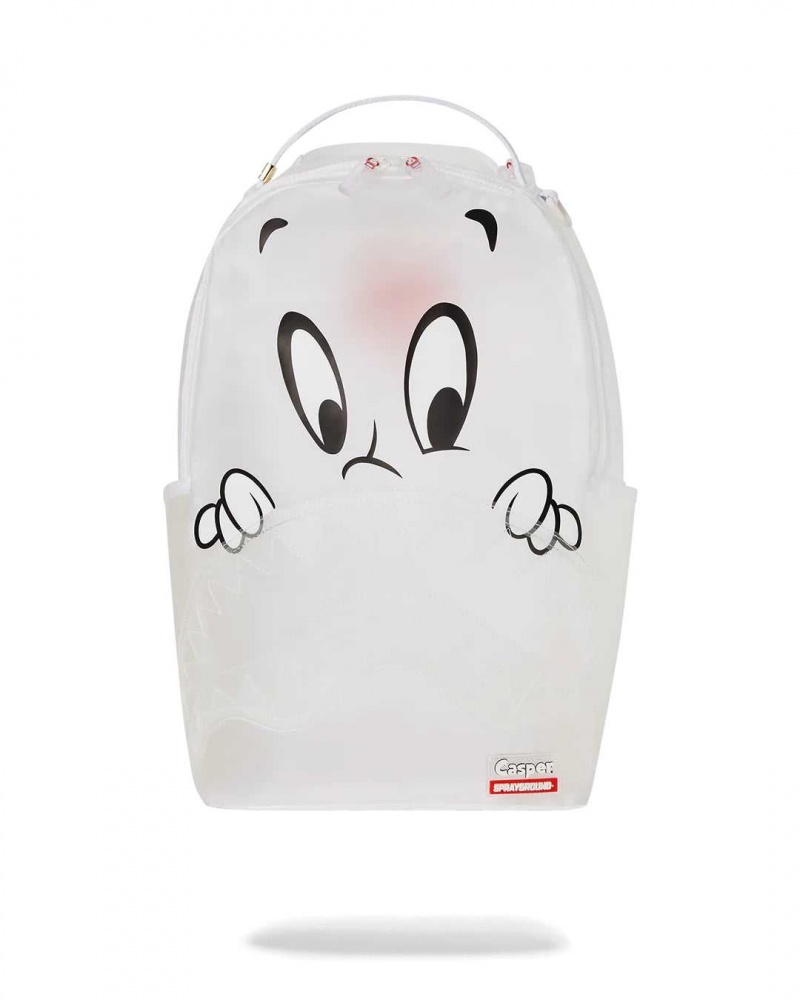 Sprayground Backpack CASPER FROSTED BAG DESIGN BACKPACK White | KHLQR1483