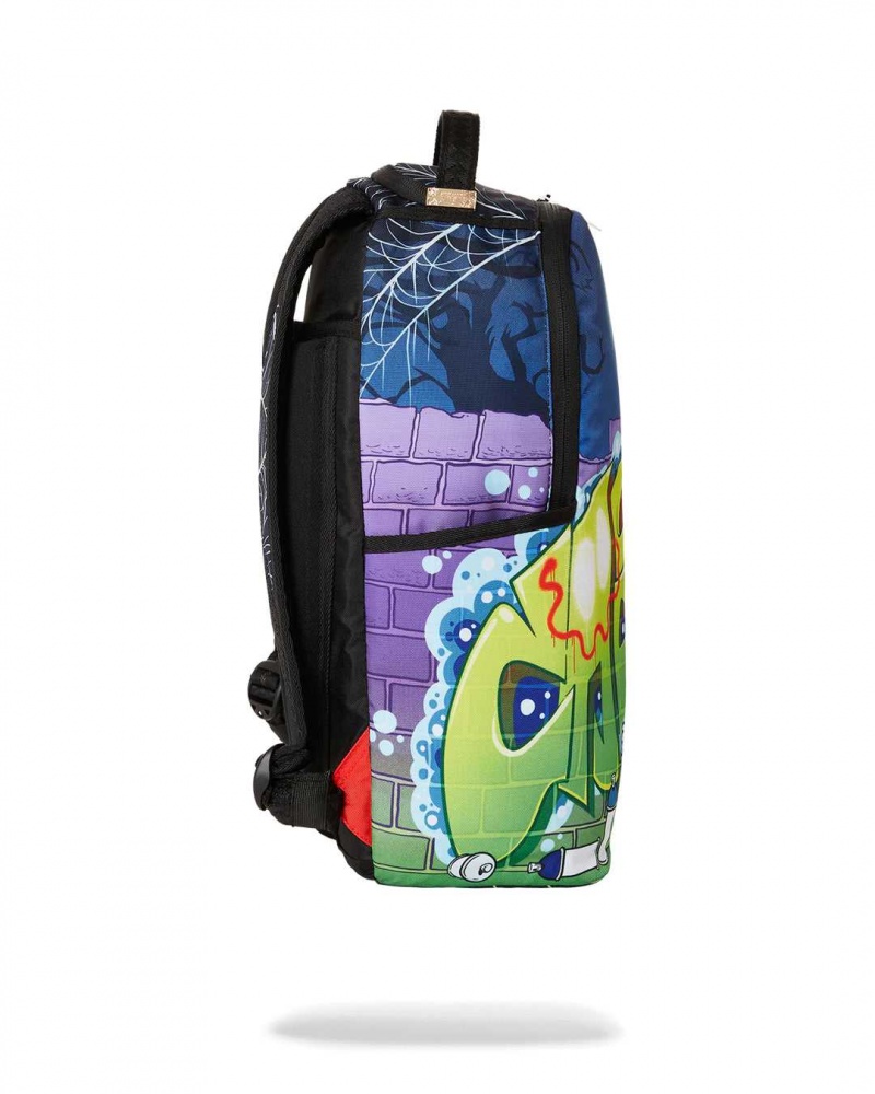 Sprayground Backpack CASPER GRAFFITI BACKPACK White | SWICD3789