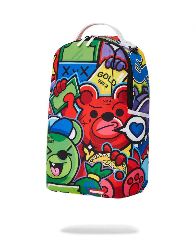 Sprayground Backpack CHARACTER MASHUP DLXSR BACKPACK Red | ANEIL5627