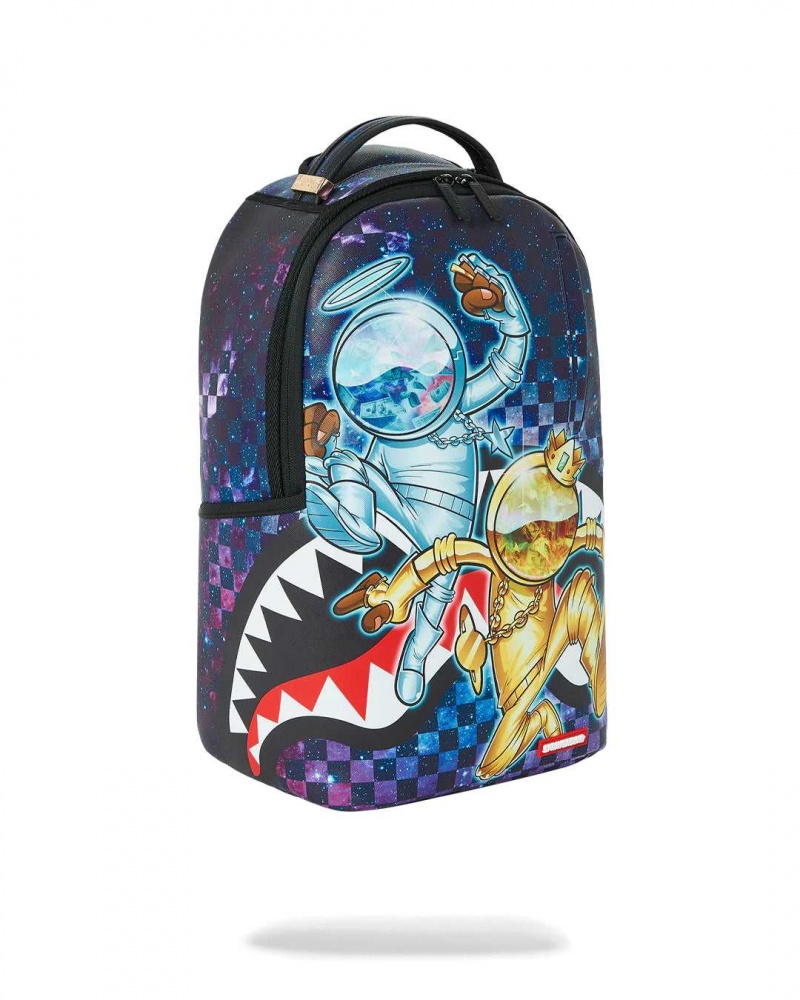 Sprayground Backpack CHASE SPACE DLXSR BACLPACK Grey | SIKZN4096