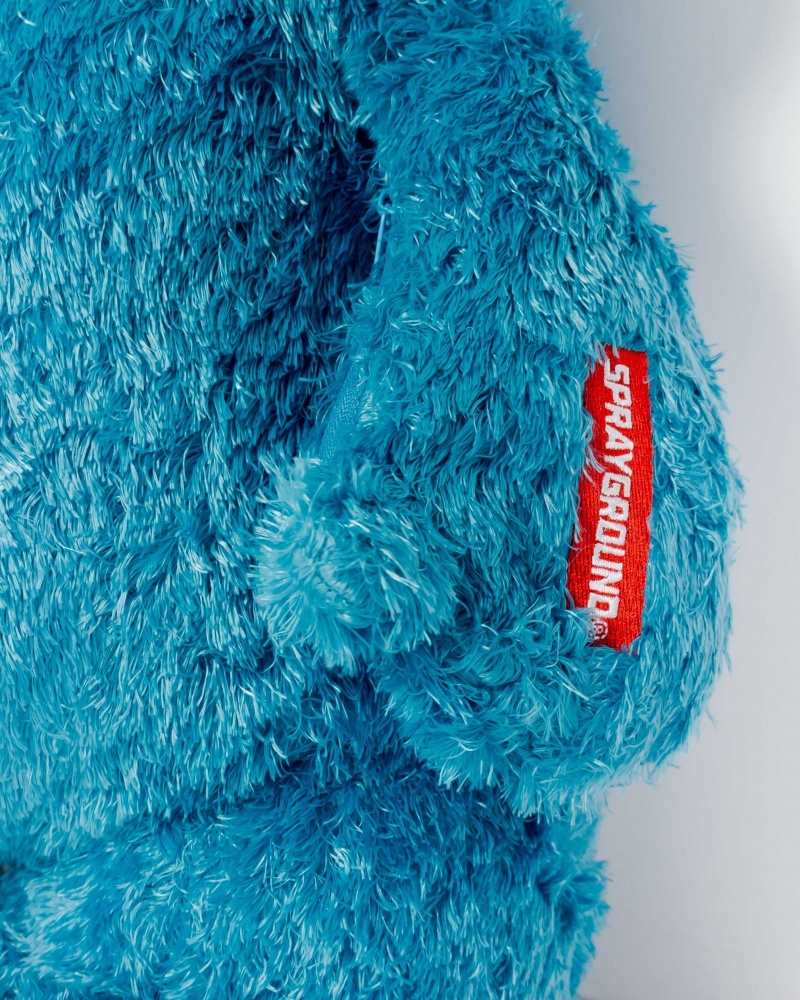 Sprayground Backpack COOKIE MONSTER MONEY BEAR Blue | ECQJK2319