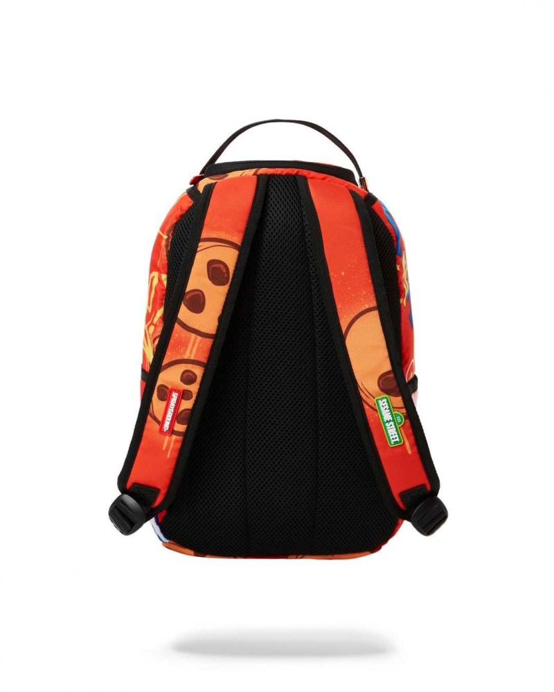 Sprayground Backpack COOKIE MONSTER ON THE RUN MINI BACKPACK Red | JHGAT3261