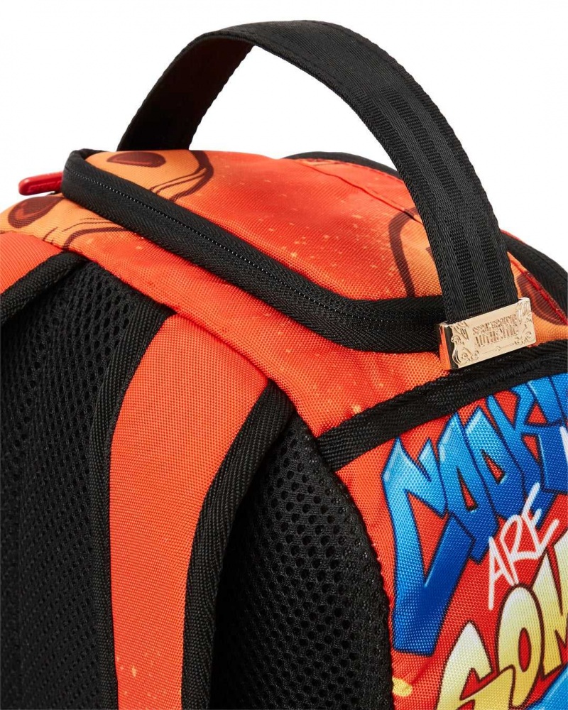 Sprayground Backpack COOKIE MONSTER ON THE RUN MINI BACKPACK Red | JHGAT3261