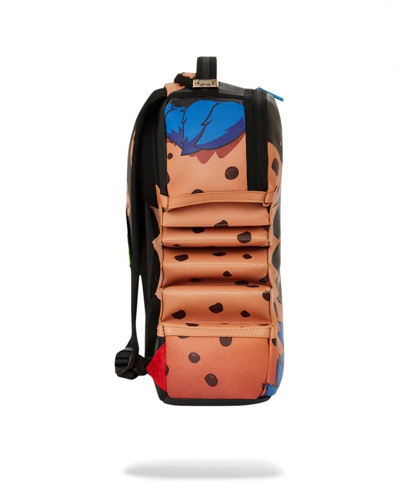 Sprayground Backpack COOKIE MONSTER BITE BACKPACK Black | PLZVF1573