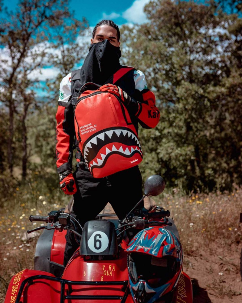 Sprayground Backpack CORE SHARKMOUTH BACKPACK Red | NECVK8204