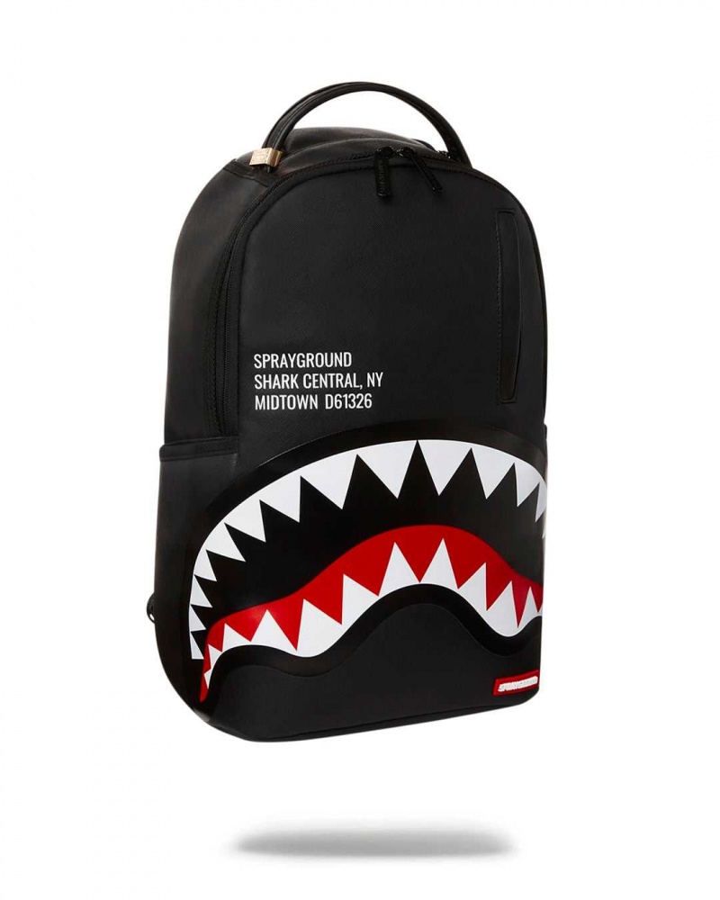 Sprayground Backpack CORE SHARKMOUTH BACKPACK Black | WAFZE5306