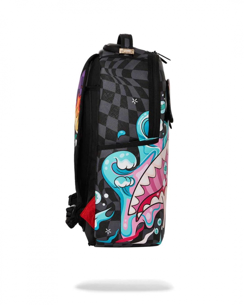 Sprayground Backpack CRAZY EYES BACKPACK Fuchsia | LZCQD3294