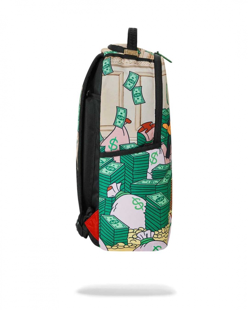 Sprayground Backpack DAFFY MONEY BED BACKPACK Green | YSQJW6413