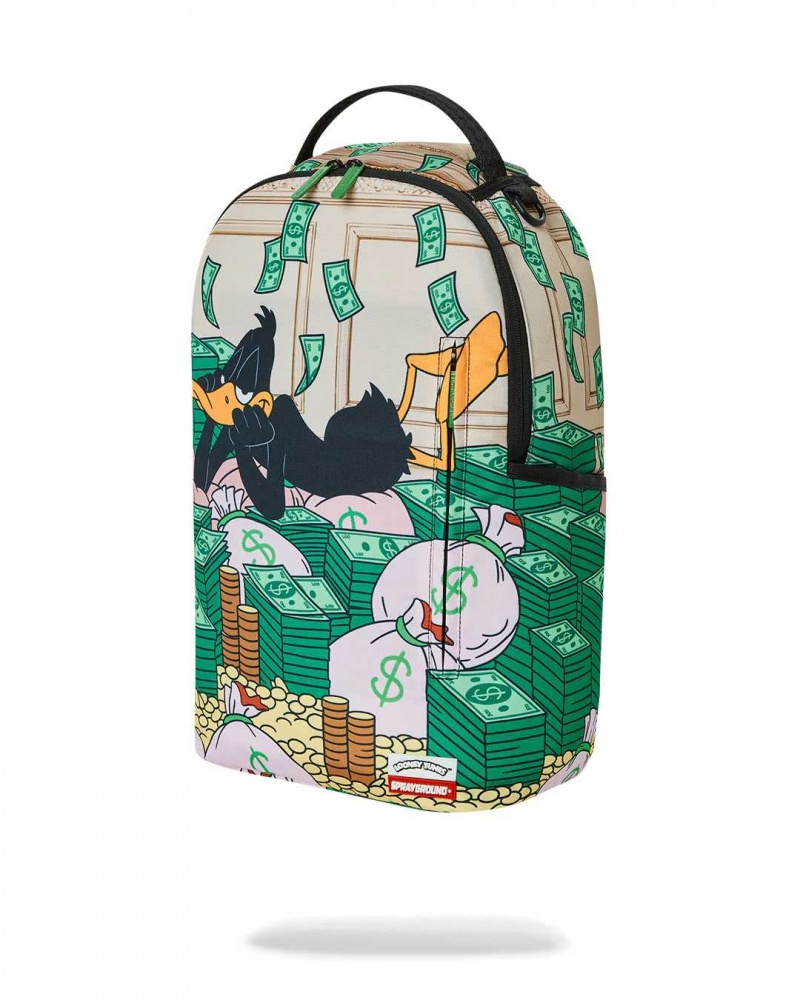 Sprayground Backpack DAFFY MONEY BED BACKPACK Green | YSQJW6413