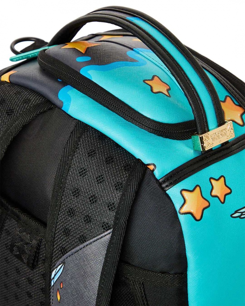 Sprayground Backpack DAZED AND SHARK 2.0 REMOVABLE EYES / Black | UMJLS4819