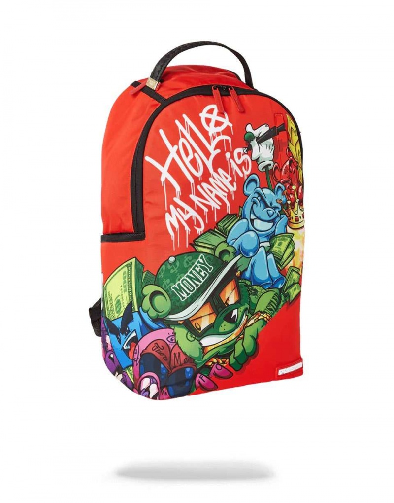 Sprayground Backpack DA BOUNCE HOUSE Red | SWJXZ9745