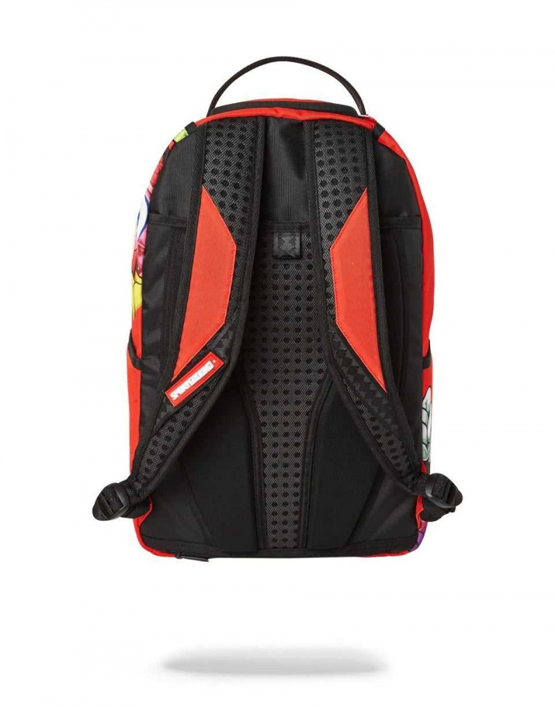 Sprayground Backpack DA BOUNCE HOUSE Red | SWJXZ9745