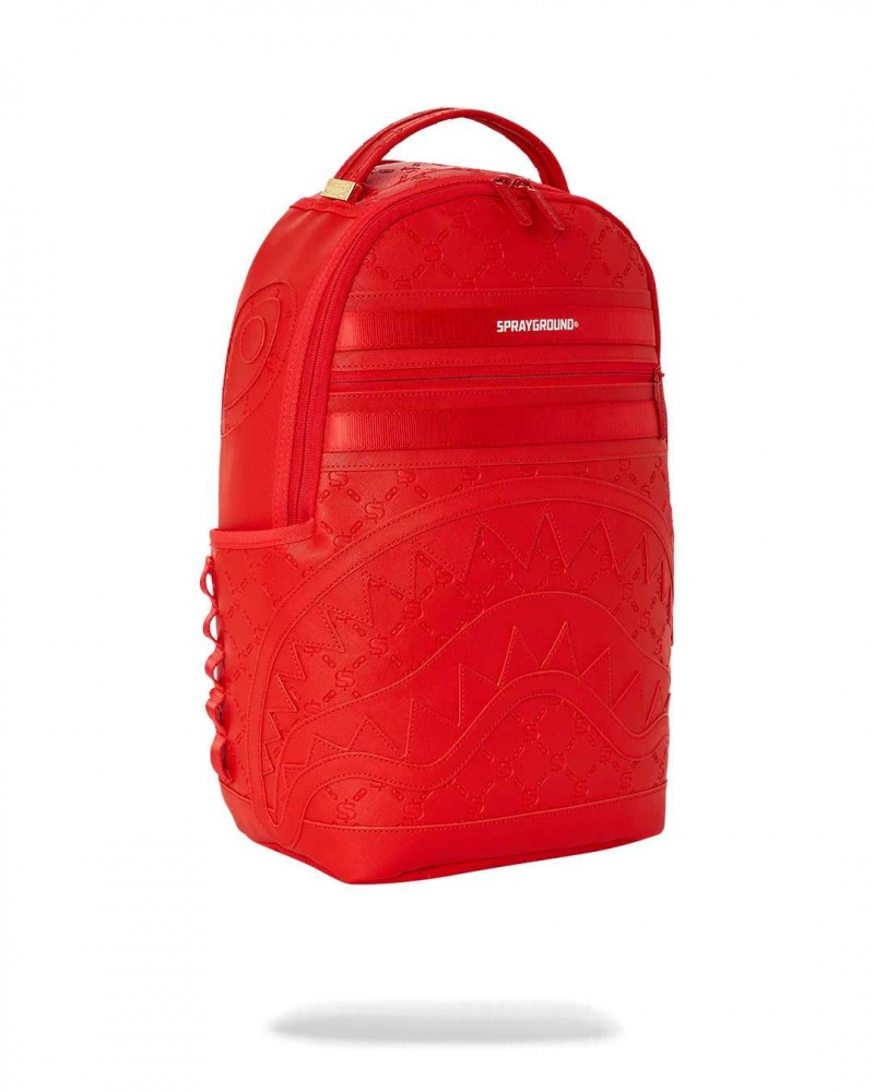 Sprayground Backpack DENIRO DLXSVF BACKPACK Red | NCASY5284