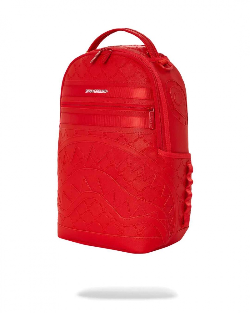 Sprayground Backpack DENIRO DLXSVF BACKPACK Red | NCASY5284