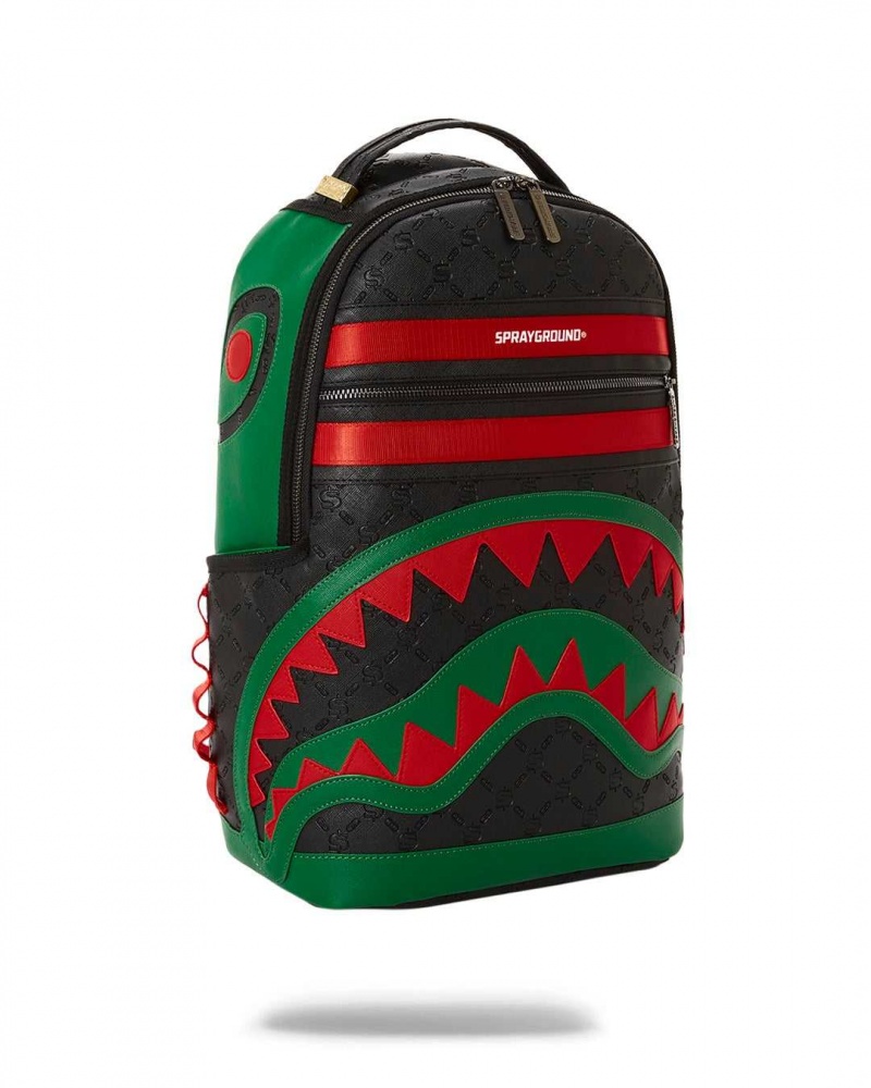 Sprayground Backpack DENIRO DLXVF BACKPACK Green | GIUPQ5786