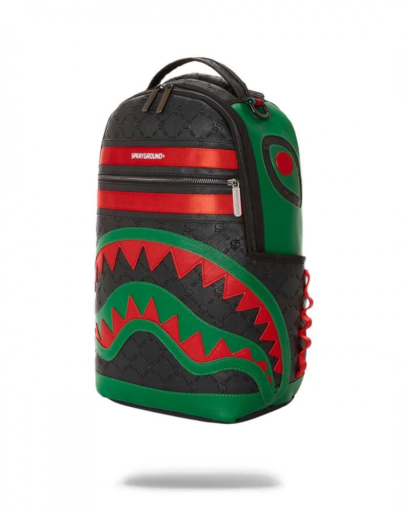 Sprayground Backpack DENIRO DLXVF BACKPACK Green | GIUPQ5786