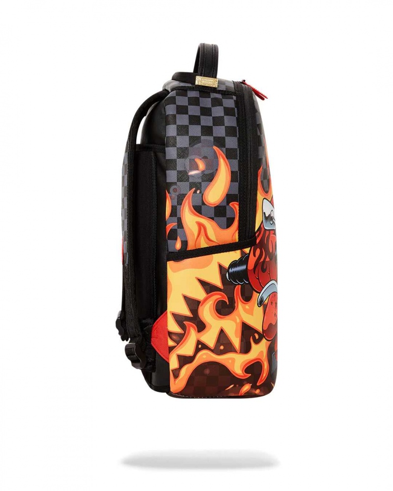 Sprayground Backpack DIABLO RIDER SHARK BACKPACK Dark Grey | BPJKH3056