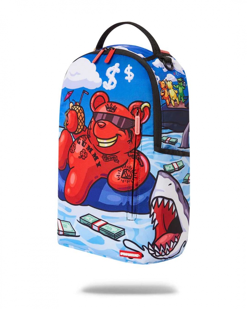 Sprayground Backpack DIABLO CHILLIN Blue | AFRKW7045