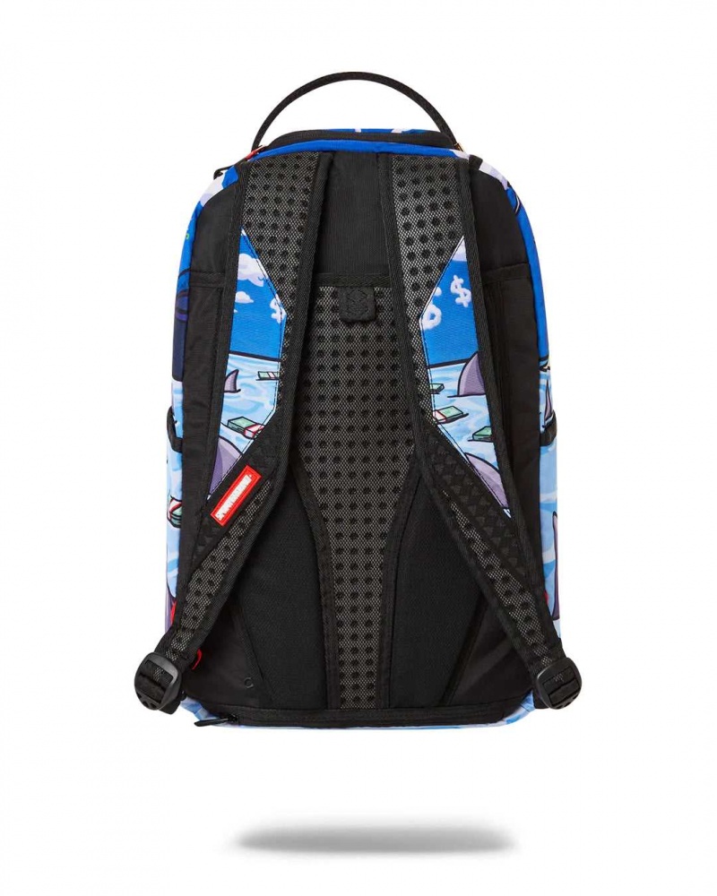 Sprayground Backpack DIABLO CHILLIN Blue | AFRKW7045