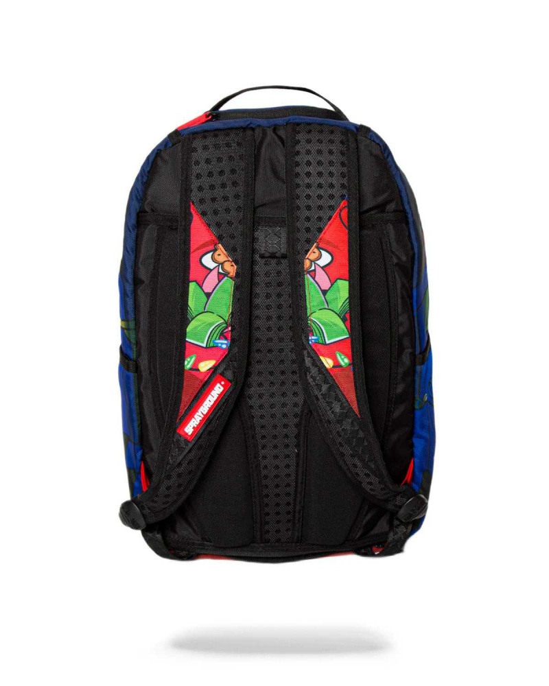 Sprayground Backpack DIABLO AS SANTA Blue | JLEHN5729