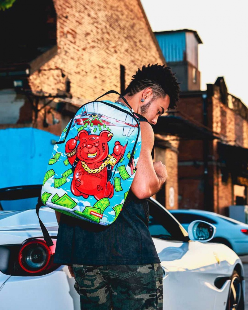 Sprayground Backpack DIABLO SKY DIVE DLXSR BACKPACK Blue | BXYVS6357