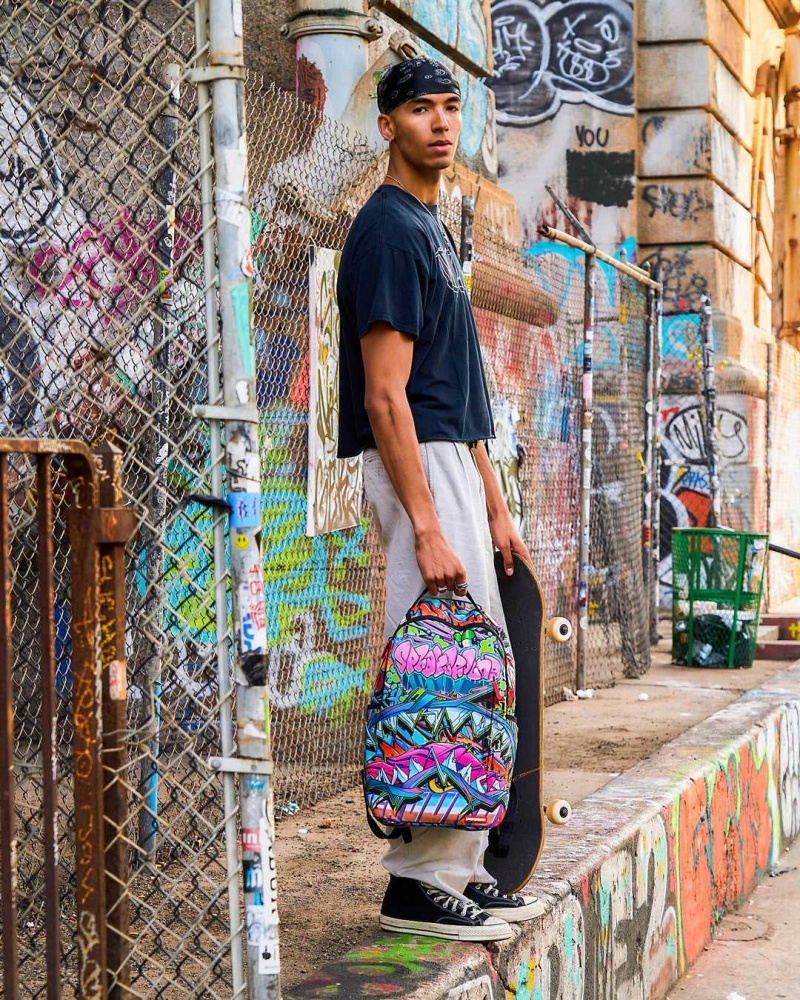 Sprayground Backpack DLXR: ANGER MANAGEMENT BACKPACK Fuchsia | GJQYX4580