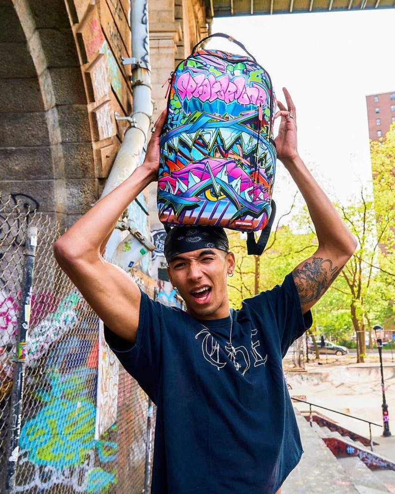 Sprayground Backpack DLXR: ANGER MANAGEMENT BACKPACK Fuchsia | GJQYX4580