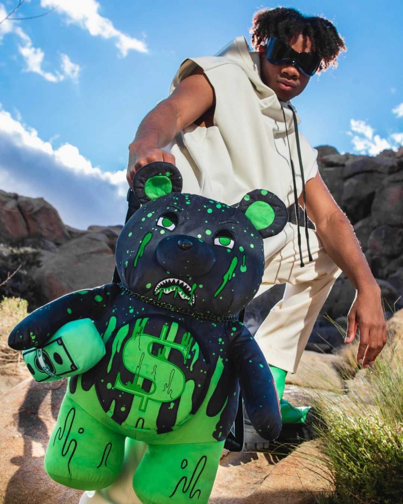 Sprayground Backpack DRIP BEAR BACKPACK Green | FONRX6270