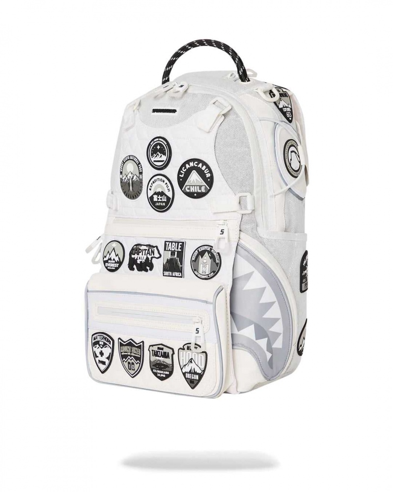 Sprayground Backpack EXPEDITION SNOW BACKPACK White | PLMQY1264