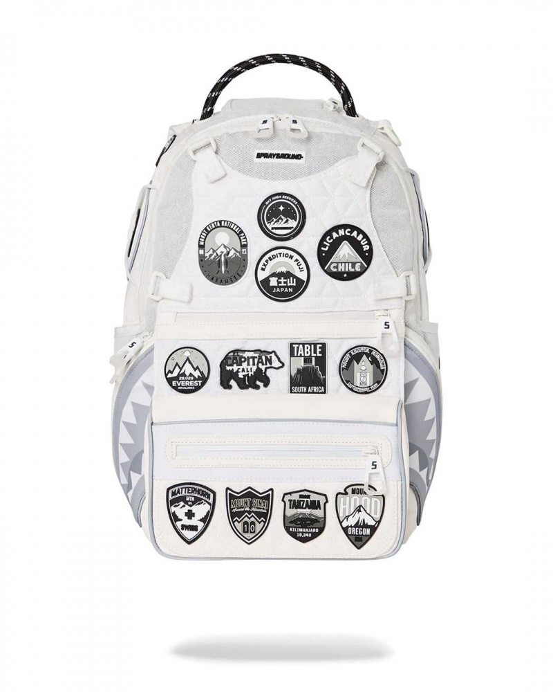 Sprayground Backpack EXPEDITION SNOW BACKPACK White | PLMQY1264