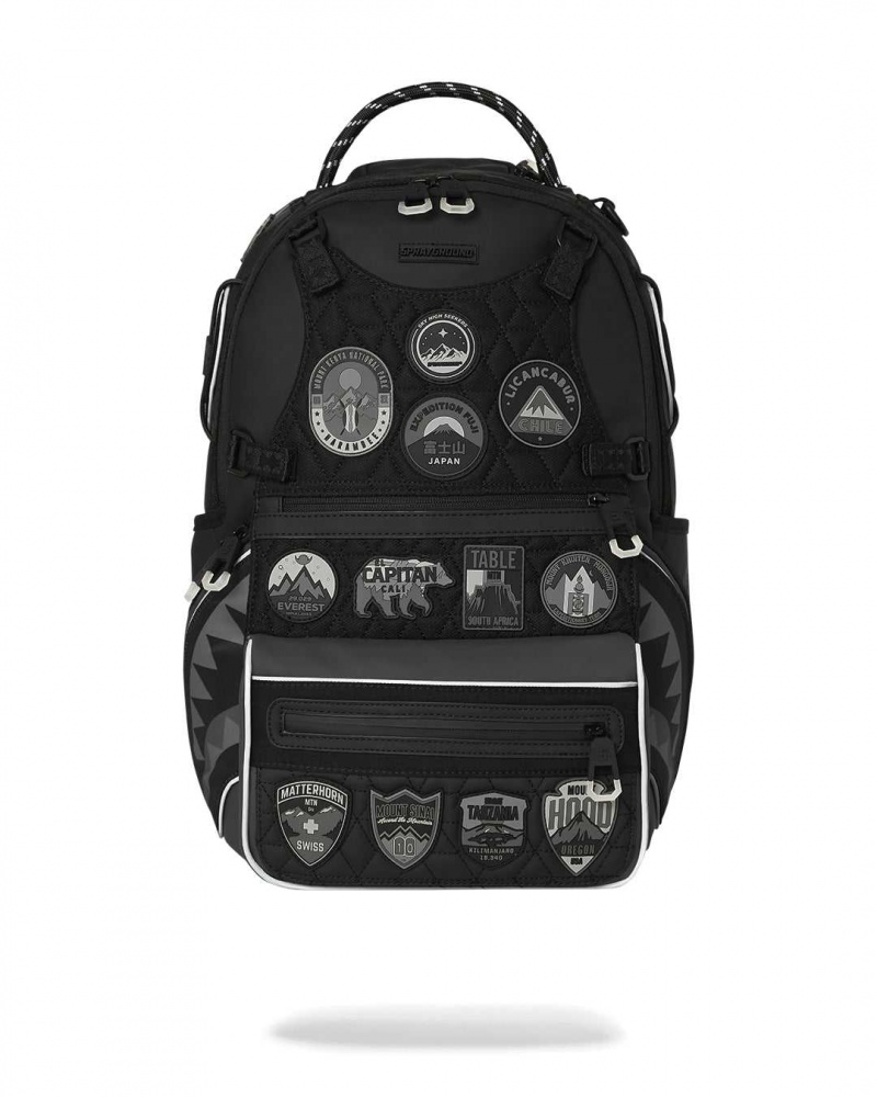 Sprayground Backpack EXPEDITION BACKPACK Black | ERYIH1685