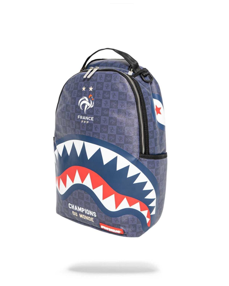 Sprayground Backpack FFF IN PARIS BACKPACK Blue | BEYDV6974