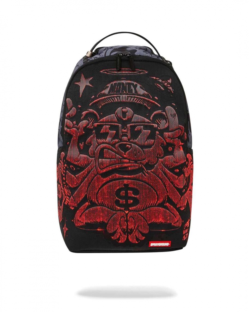 Sprayground Backpack FIBER OPTICS MONEY BACKPACK Multicolor | EHUNO7341