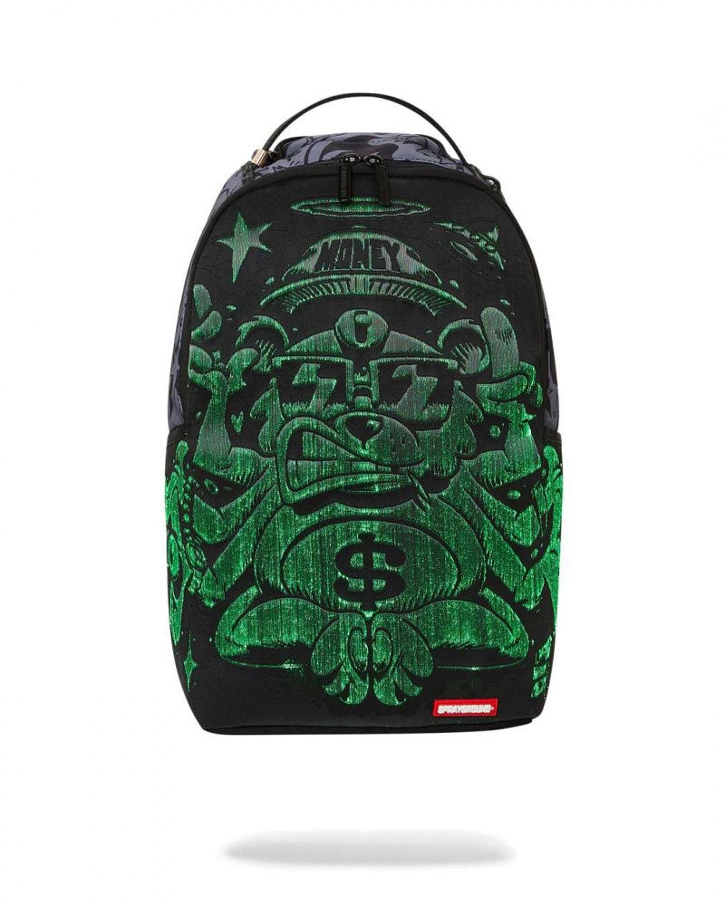 Sprayground Backpack FIBER OPTICS MONEY BACKPACK Multicolor | EHUNO7341