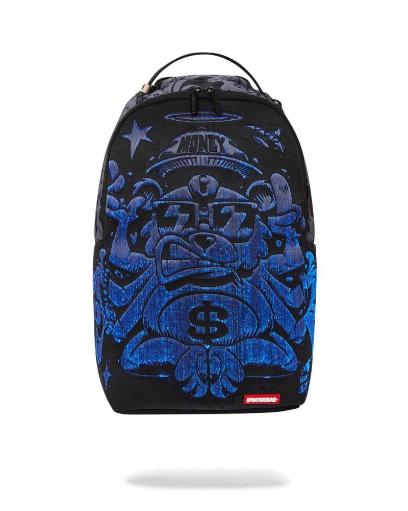 Sprayground Backpack FIBER OPTICS MONEY BACKPACK Multicolor | EHUNO7341