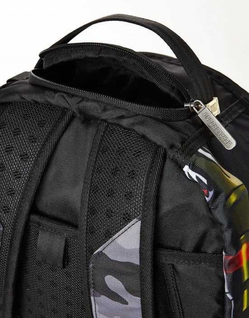 Sprayground Backpack FORTNITE BACK UP PLAN Black | GYWFQ5891