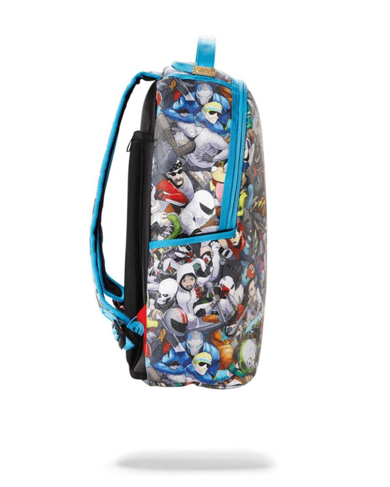 Sprayground Backpack FORTNITE 100 DLX Blue | YVZWG6823