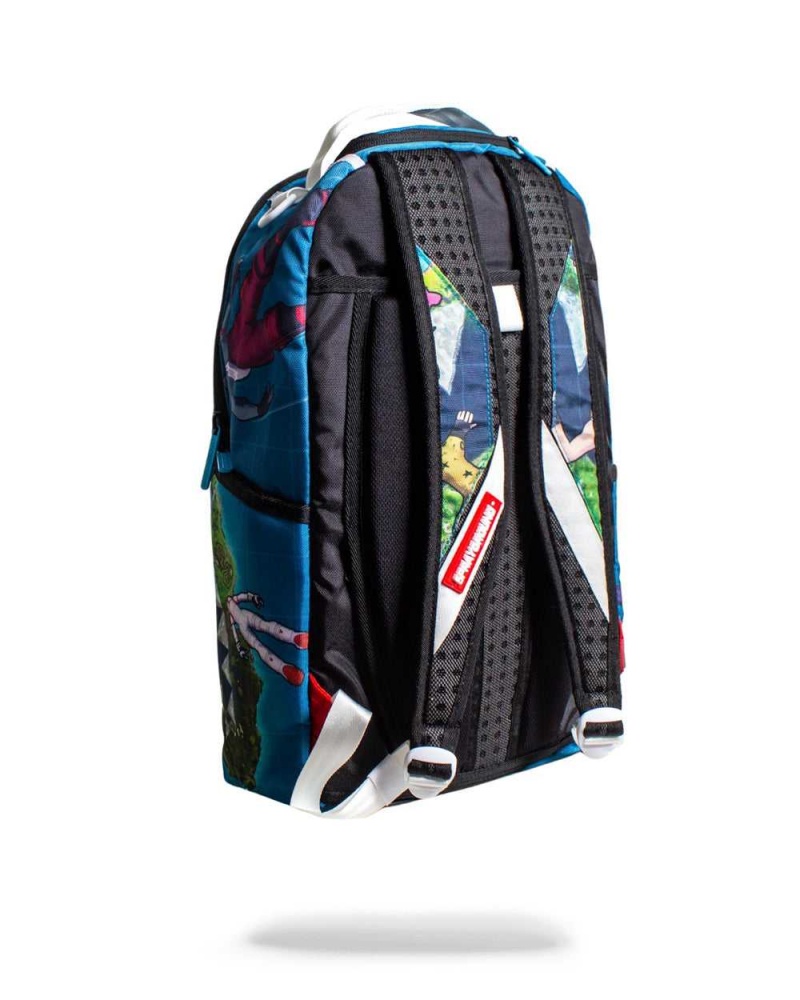 Sprayground Backpack FORTNITE ISLAND Blue | CTDWK3425