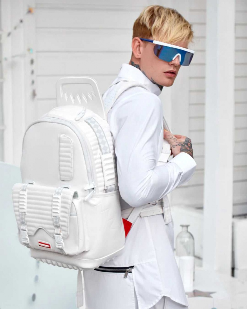 Sprayground Backpack FUTURE TRAVELER DLX BACKPACK White | CDAUE4917