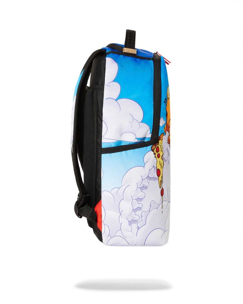 Sprayground Backpack GARFIELD SLEEPING ON SHARKMOUTH BACKPACK Blue | MFIXQ9085