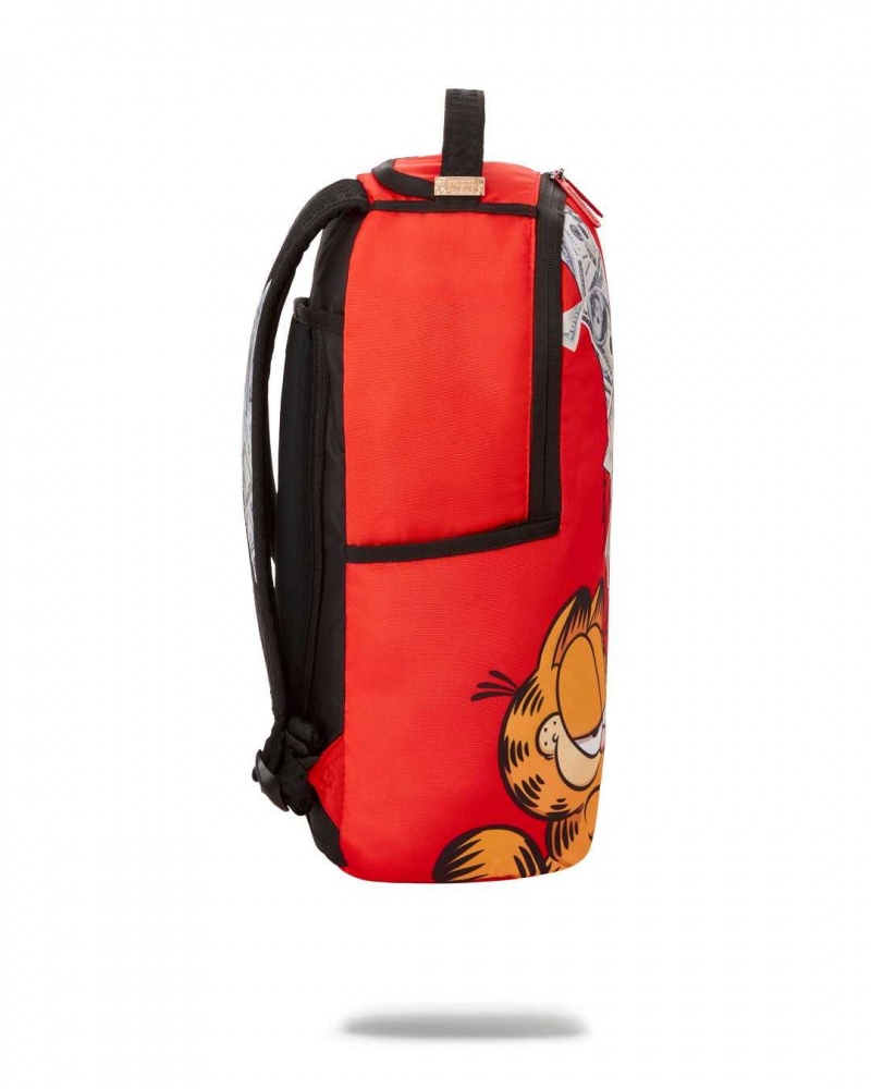 Sprayground Backpack GARFIELD CAT SCRATCH DLXR BACKPACK Red | SAPXY8134