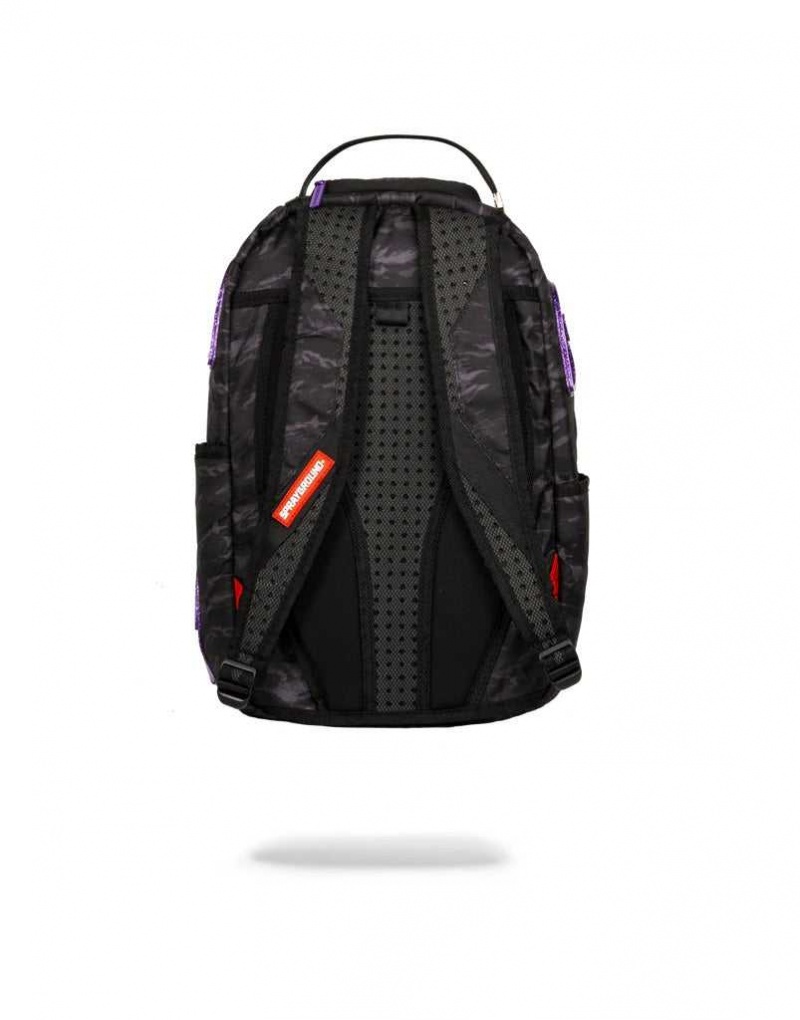 Sprayground Backpack GLITTER SHARK Black | KRGEN3160