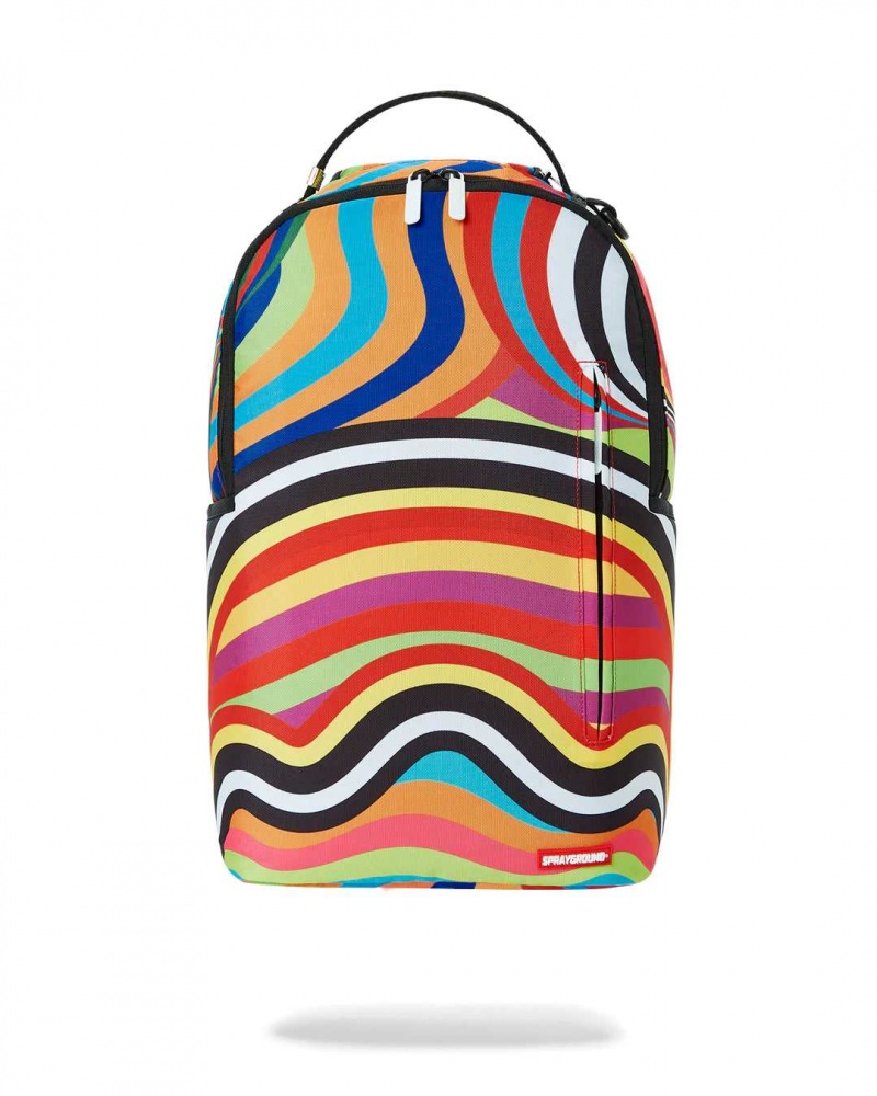 Sprayground Backpack GROOVY WAVES BACKPACK Multicolor | ARIJH1843