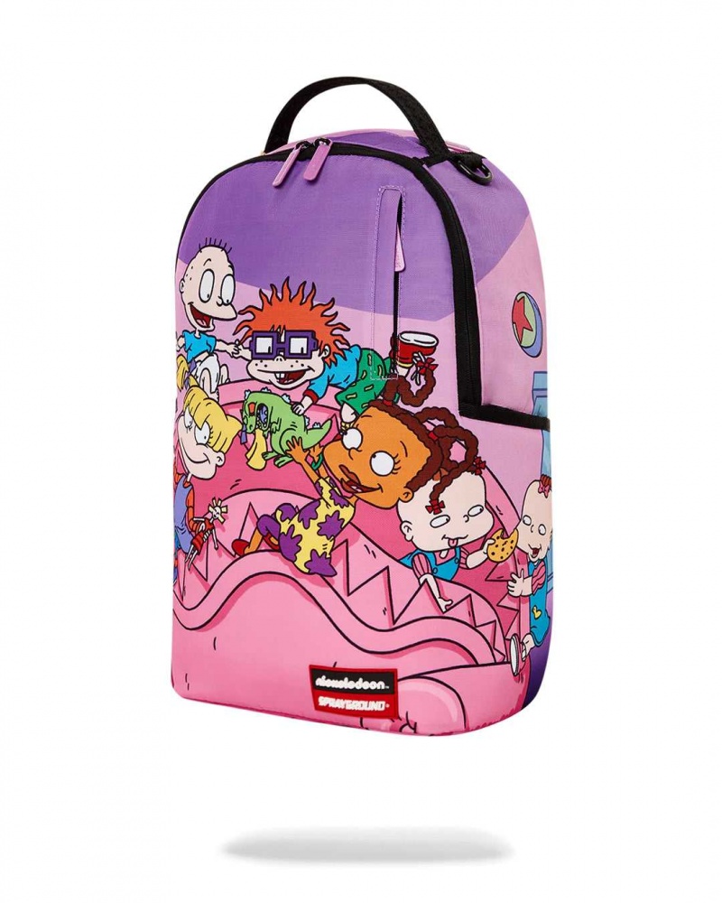 Sprayground Backpack GROUP SHARK BACKPACK Purple | BULYH2471