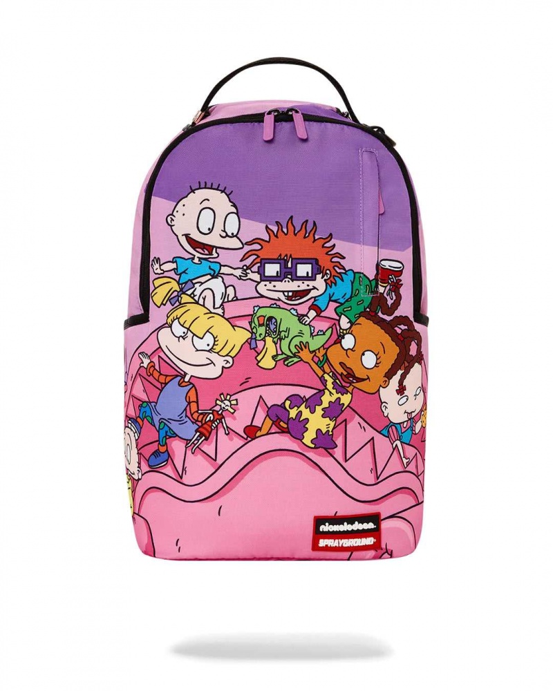 Sprayground Backpack GROUP SHARK BACKPACK Purple | BULYH2471