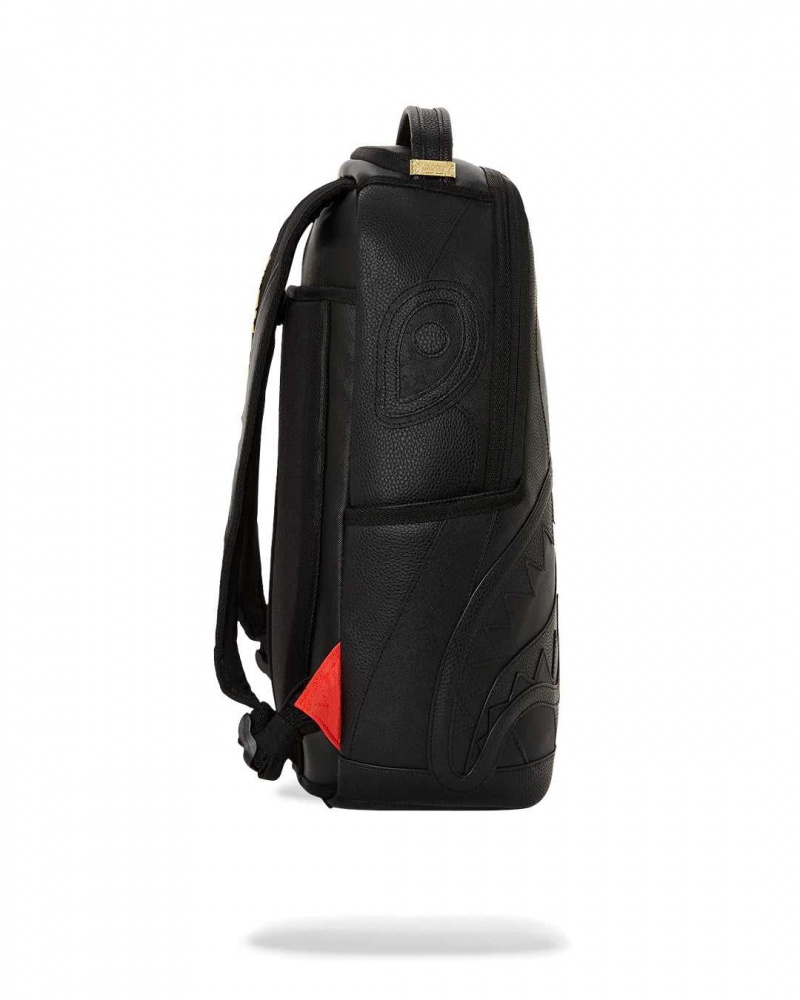 Sprayground Backpack HALF GRAFF DLXSV BACKPACK DUFFLE Gold Black | AGNQY0724