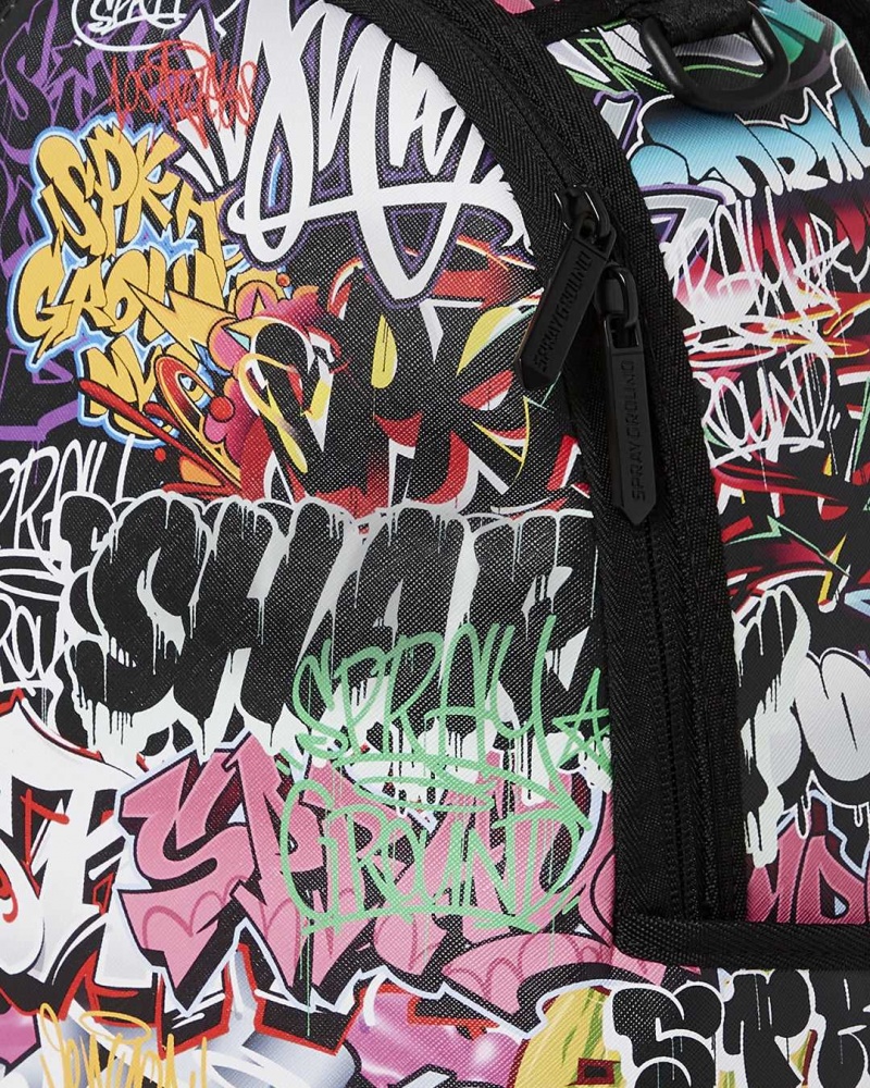 Sprayground Backpack HALF GRAFF 2 BACKPACK Black | EVBQN9628