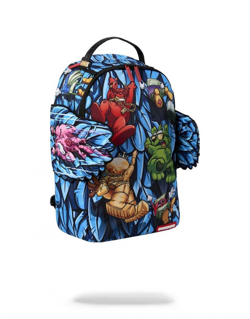 Sprayground Backpack HANG IN THERE Blue | HTICG7035