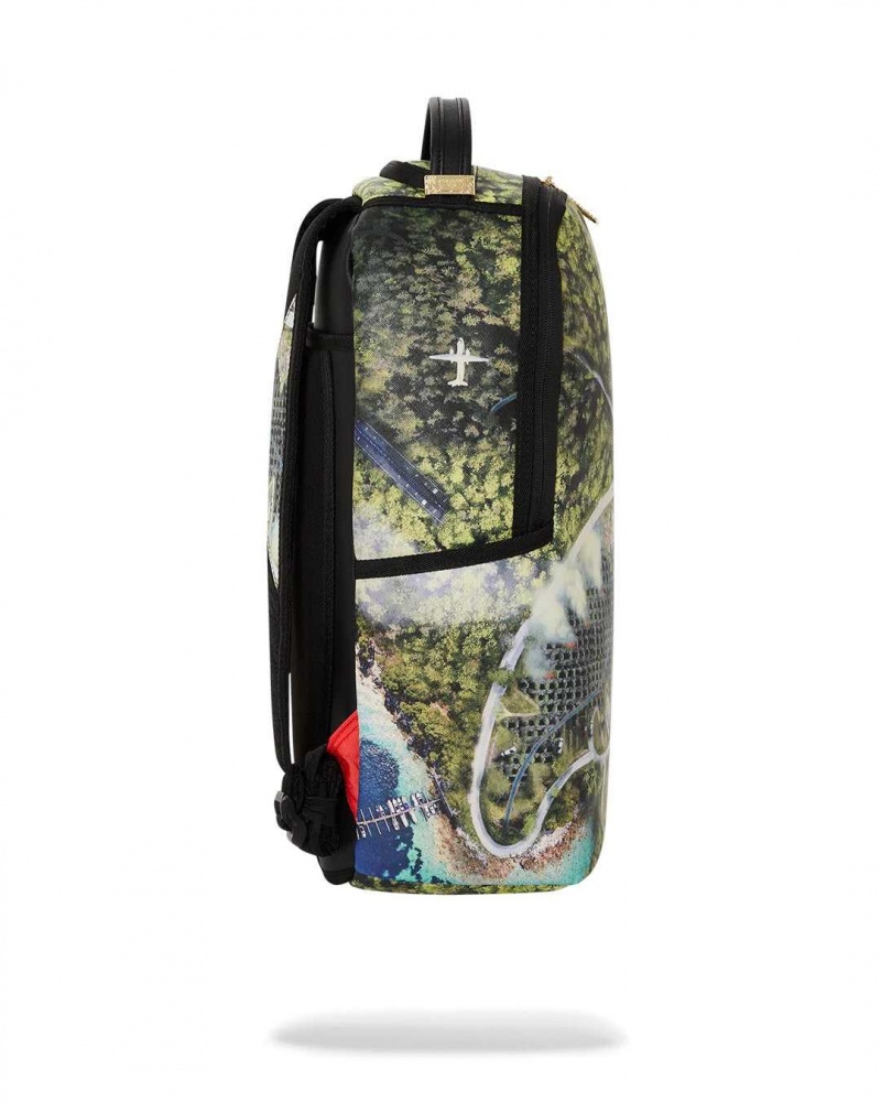 Sprayground Backpack HARVEST SEASON DLXSR BACKPACK Green | OWYZE6239