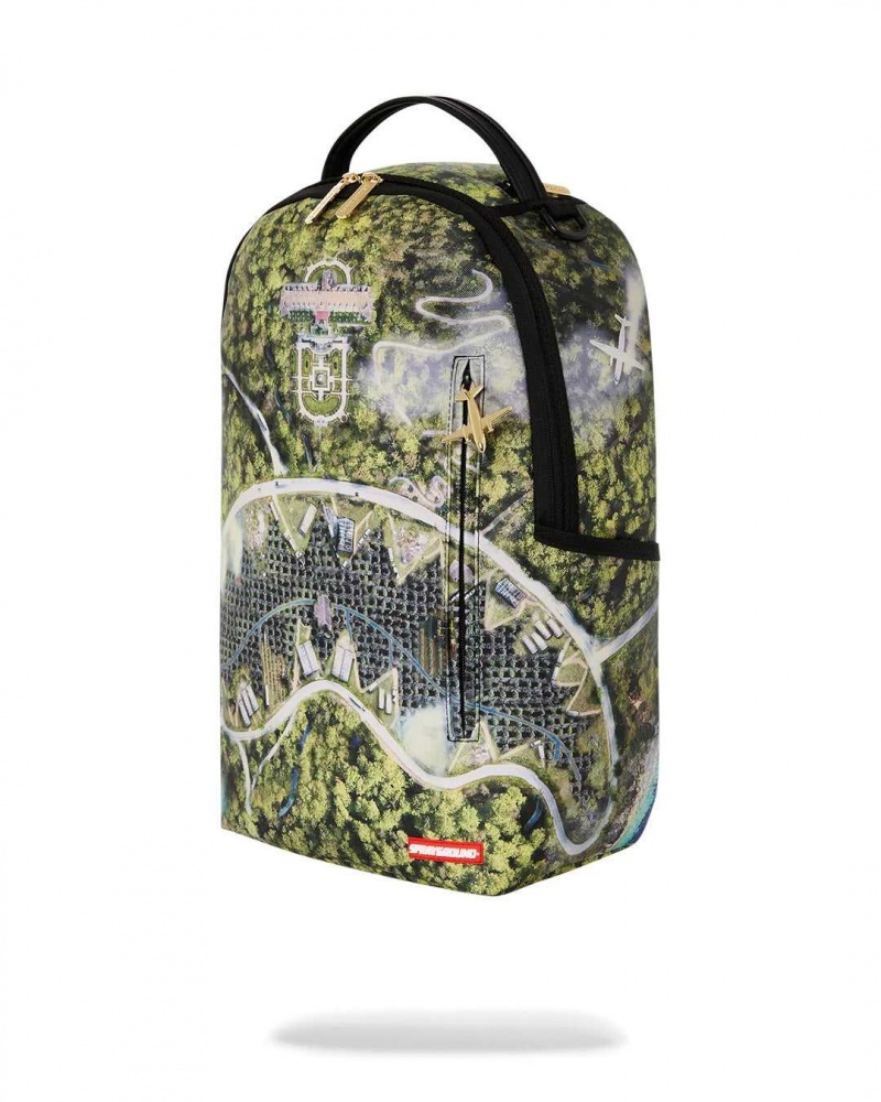 Sprayground Backpack HARVEST SEASON DLXSR BACKPACK Green | OWYZE6239